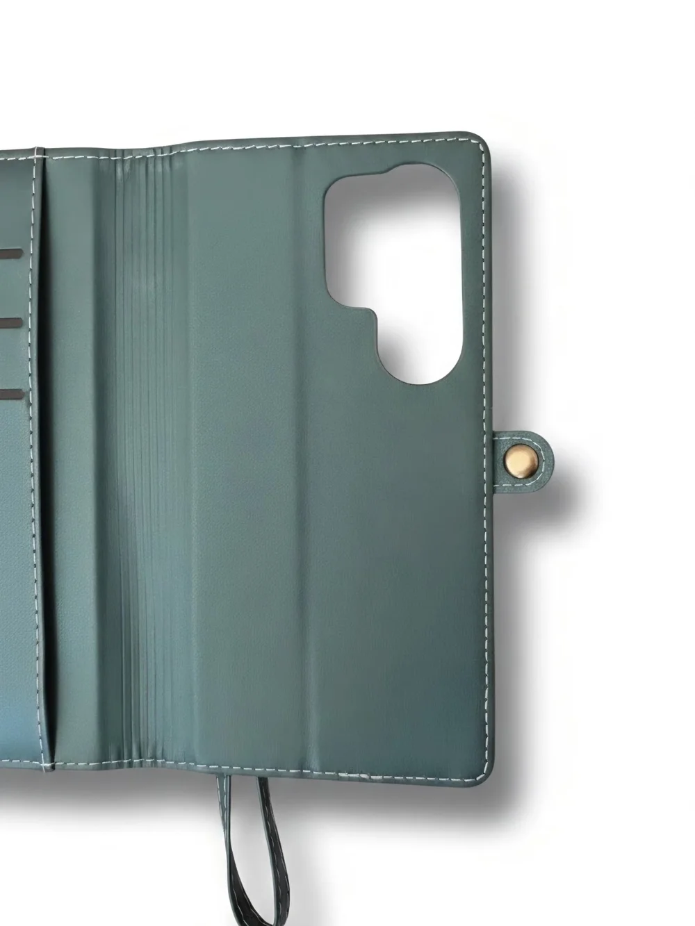 Defencase for Galaxy S25 Ultra Case Wallet Compatible with Magsafe, Green